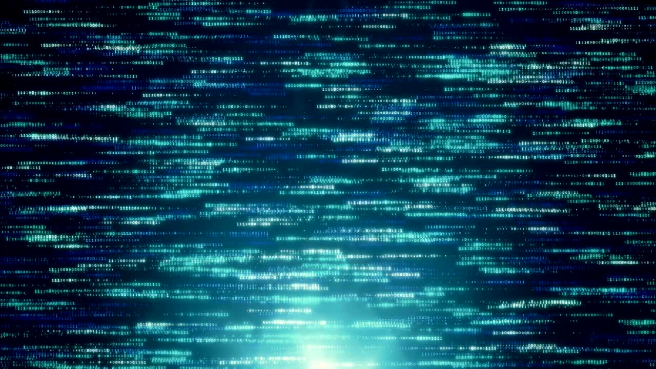 Abstract background of binary code