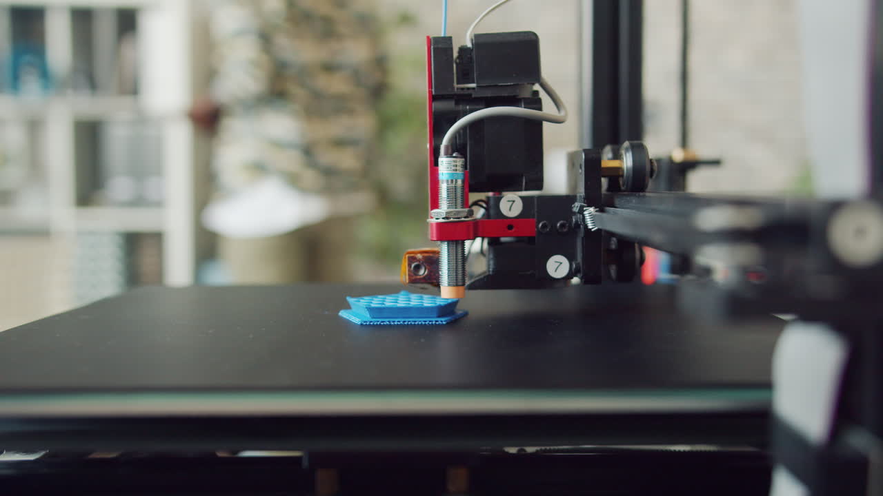 3D-принтер в действии