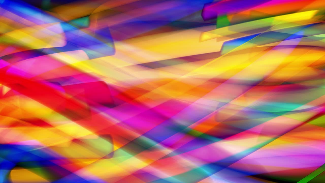 bucle de fondo de trazo de pintura brillante multicolor