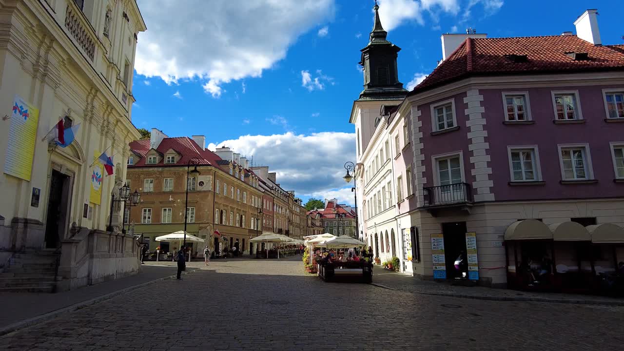 Viste panoramiche nel centro storico di