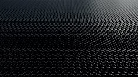 dark metallic chain armor pattern background loop