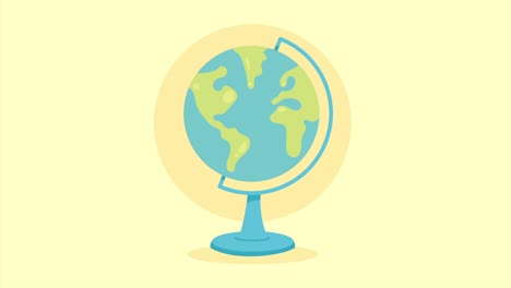 simple illustration of a globe