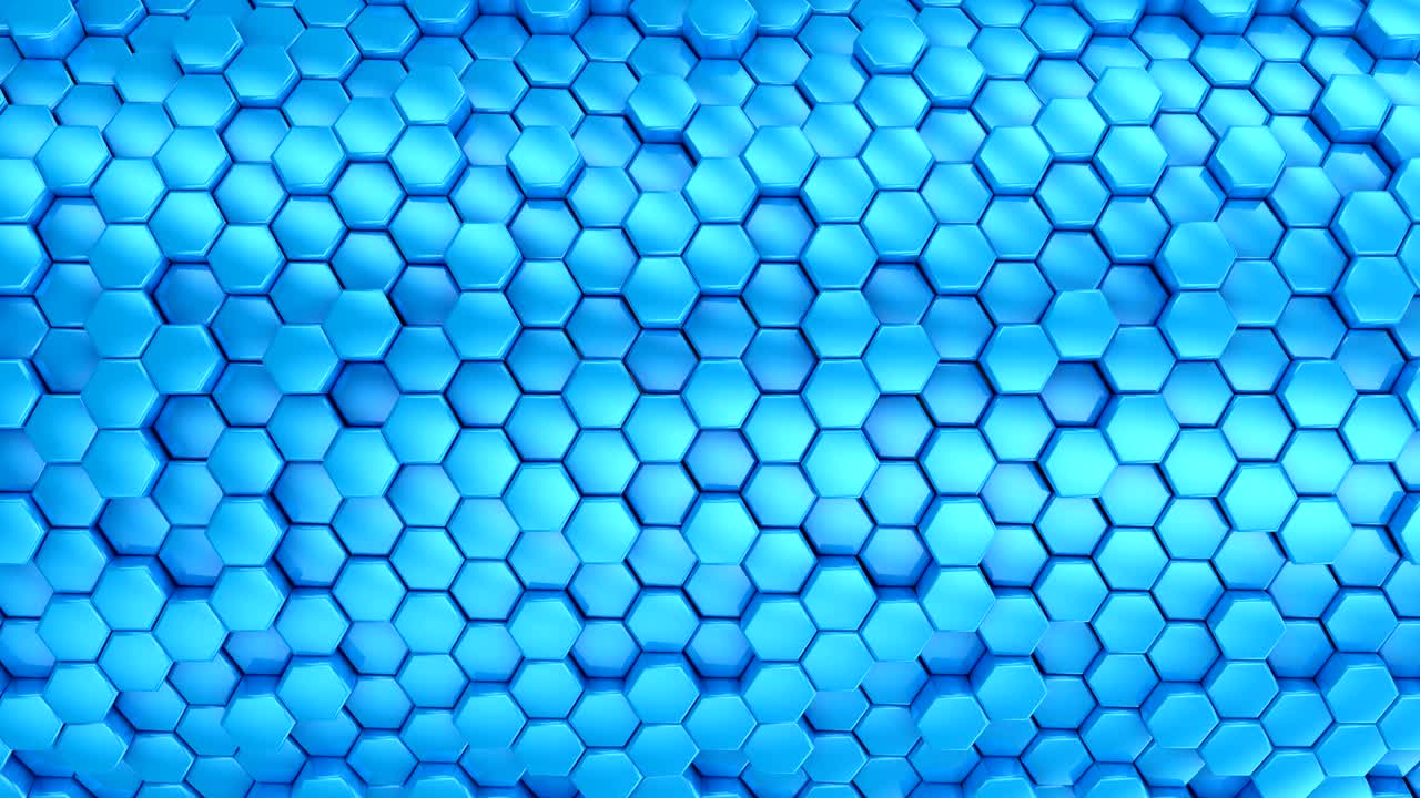 el fondo de los hexágonos