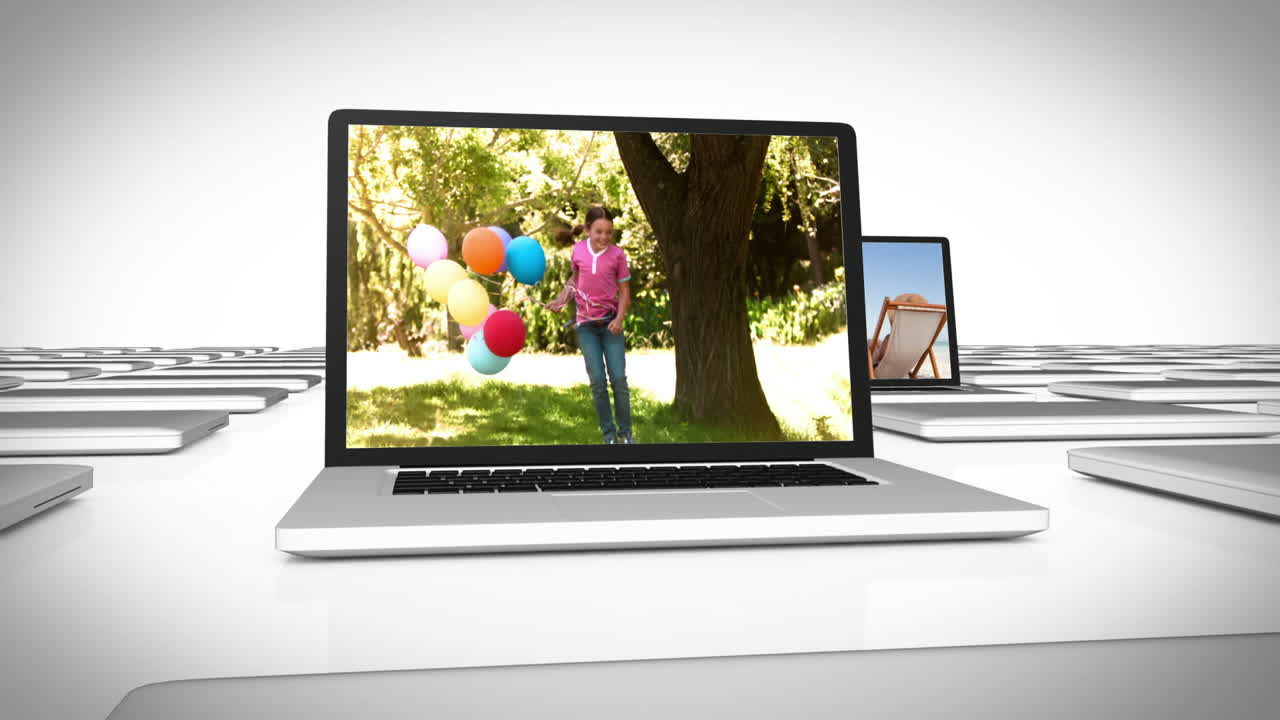 videos en cámara lenta de personas disfrutando del verano