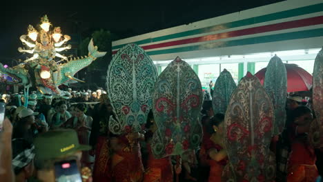 night parade in indonesia: a cultural celebration