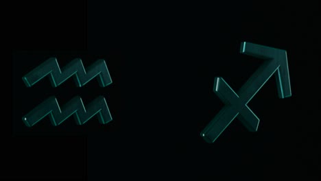 aquarius and sagittarius zodiac signs