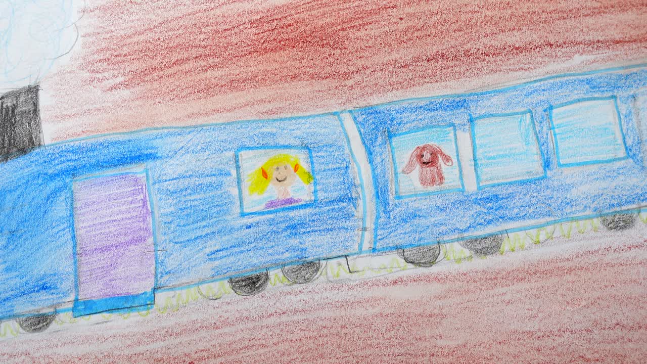 Desenho do trem.
