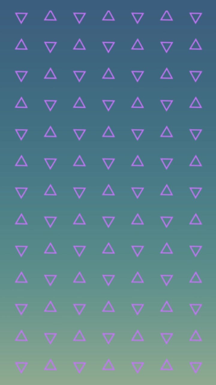 Animation of moving shapes over blue background