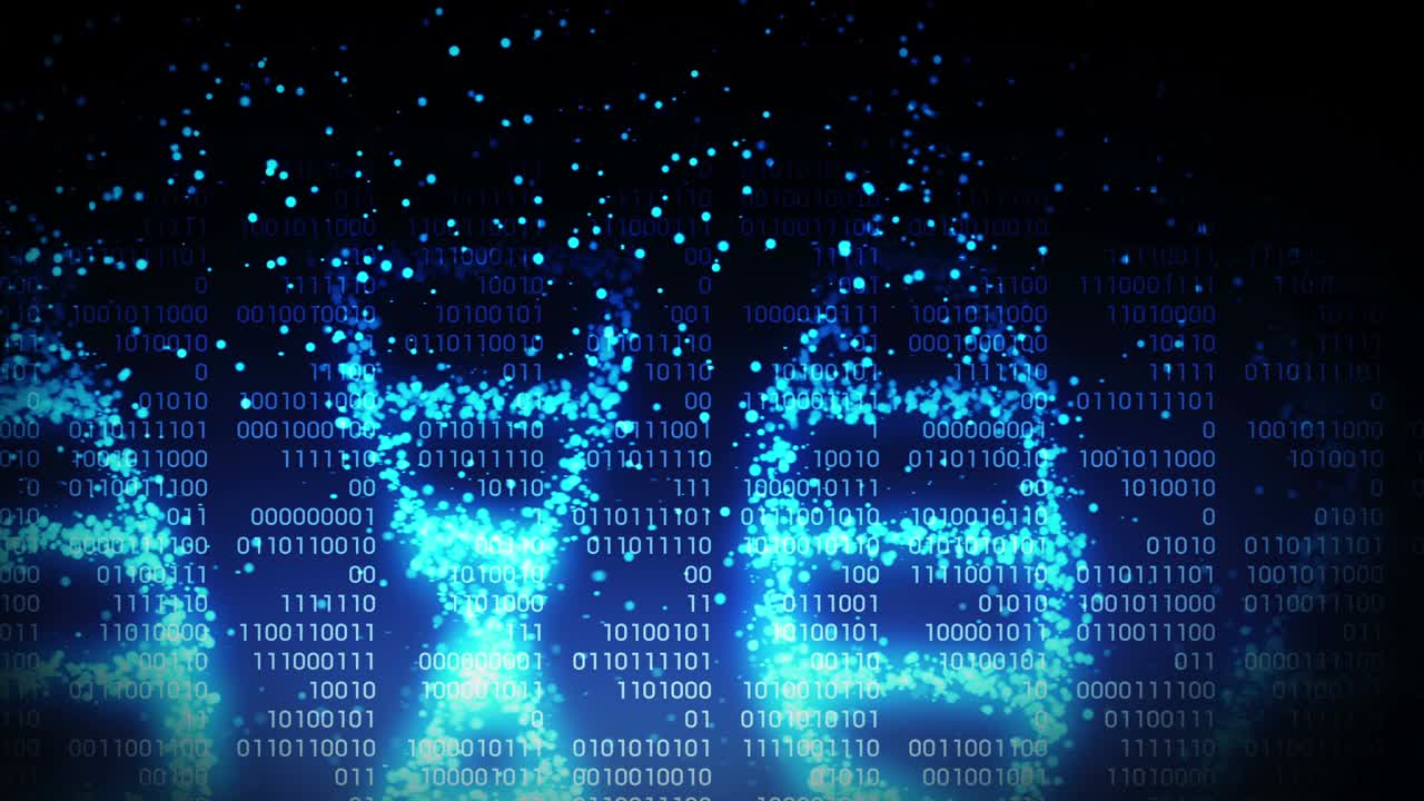 DNA molecule helix as a symbol for genetics code. Medicine and technology concept. Science biotechnology. Loop animation.