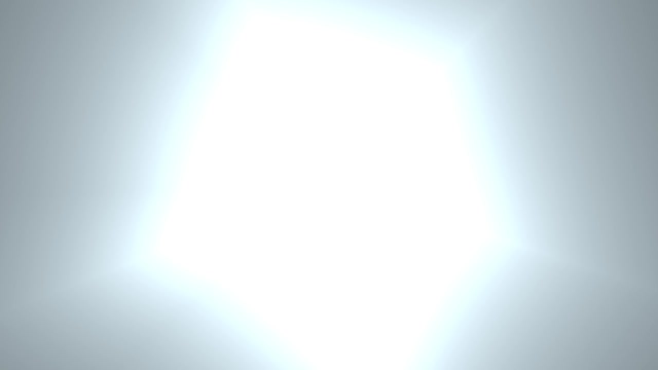 Transizione cinematografica con bagliore di luce tremolante, lens flare, perdita di luce su sfondo nero, flash di luci
