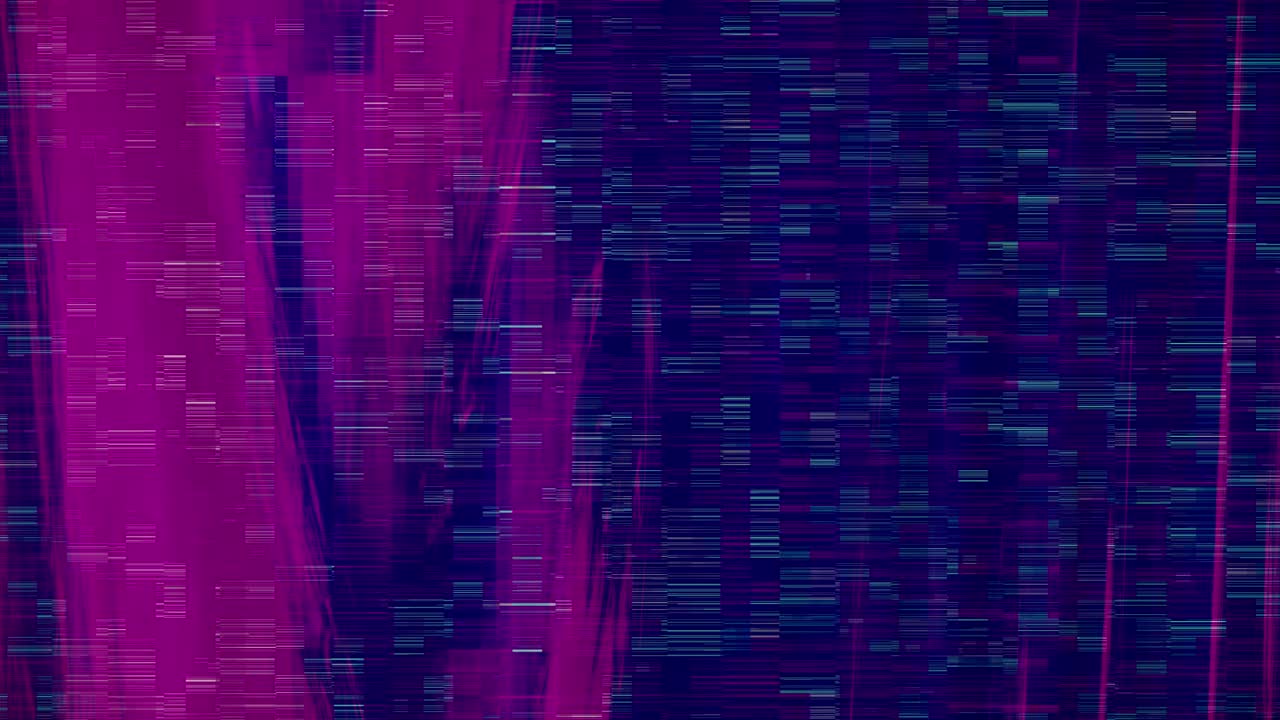 Glitchy TV: Noisy and Damaged Visual Overlay for Futuristic Broadcasts