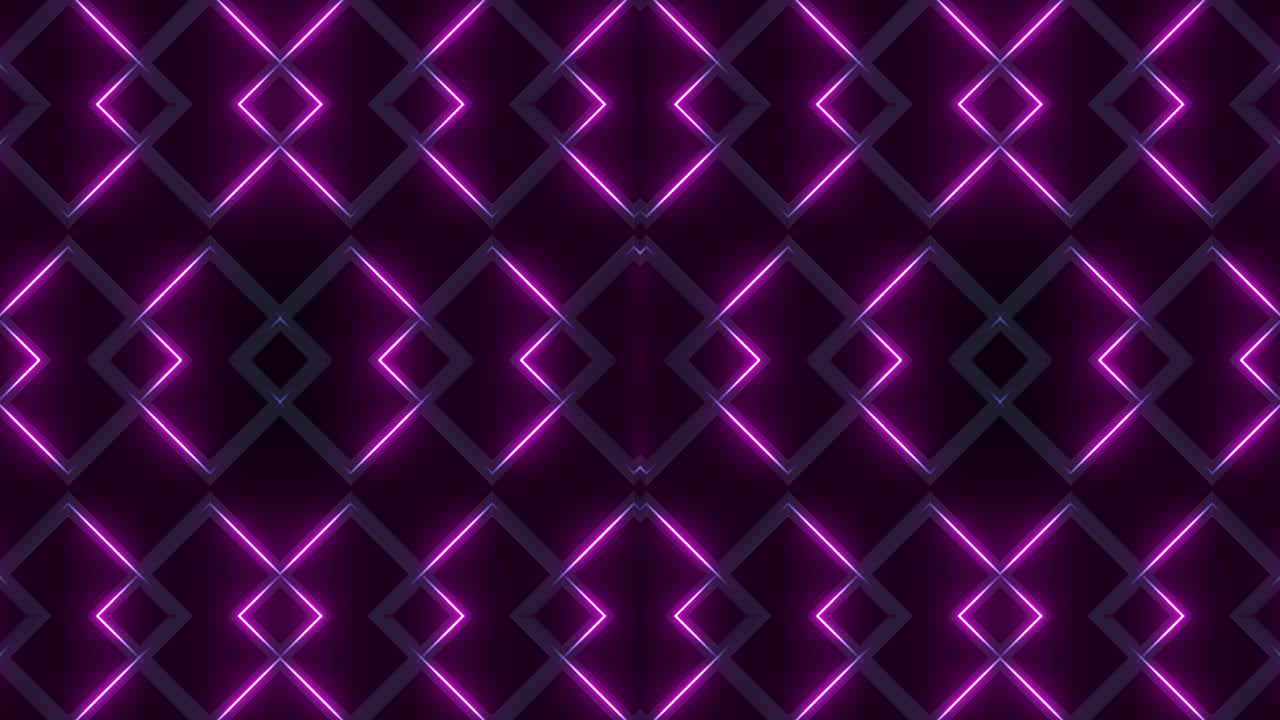 Abstract Geometric Neon Pattern Background