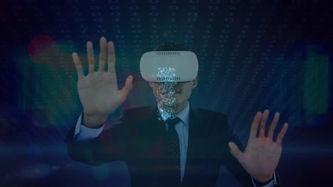 Mann-Benutzt-VR-Headset-Mit-Wechselnden-Animationen