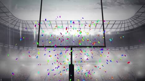 Animation-of-confetti-over-american-football-stadium