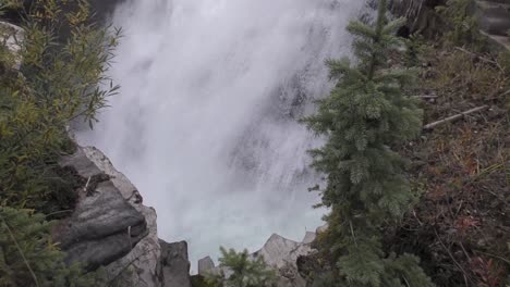 Wasserfall-In-Den-Rocky-Mountains