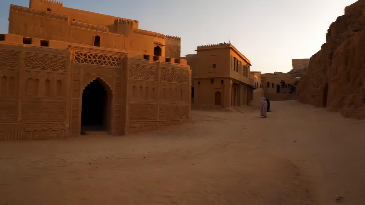 Ancient Arabian Cityscape