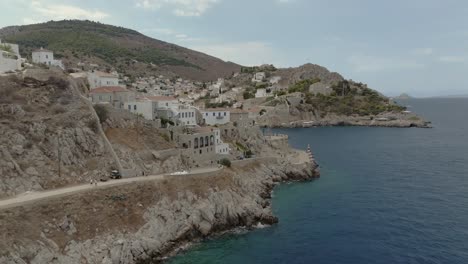 Revelación-De-La-Isla-Hydra-En-Grecia---Drone