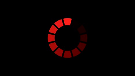 fondo del icono del círculo de carga