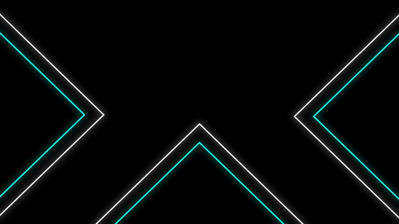 formas geométricas sobre un fondo negro