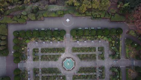 Skyline-Aerial-view-in-Motomachi,-Yokohama