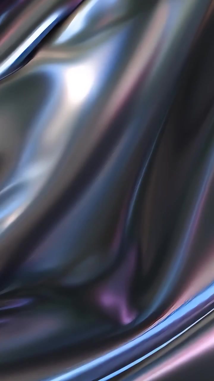 Abstract Metallic Waves Background 4K