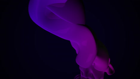 purple futuristic liquid orb on black gradient