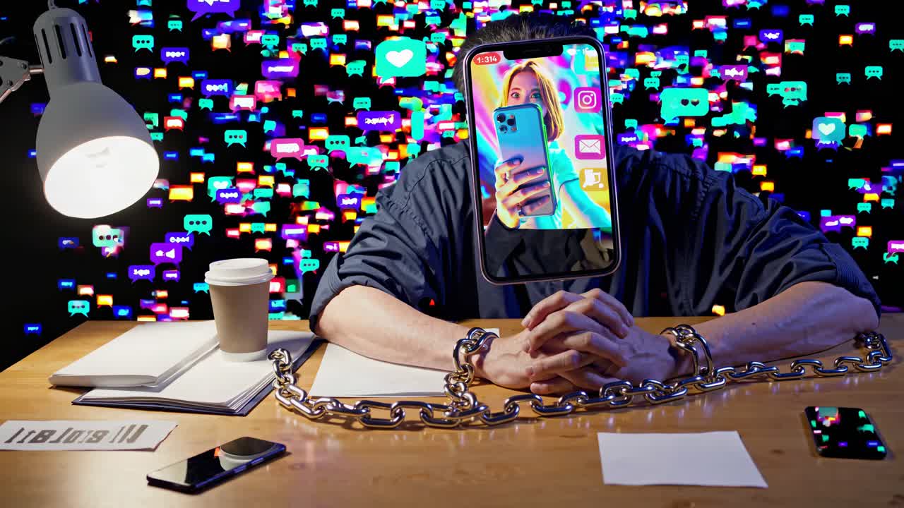 소셜 미디어 중독