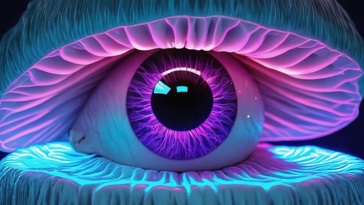 Surreal Mushroom Eye