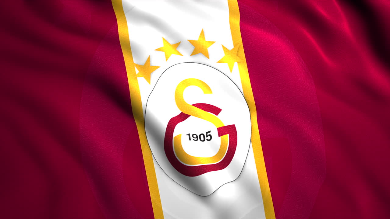 la bandera de la ciudad de galatasaray