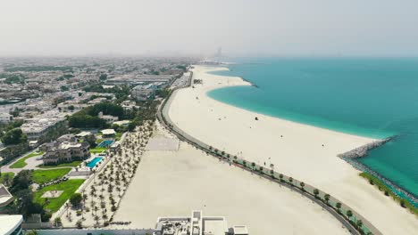 Aerial-footage-of-Dubai,-UAE