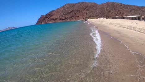 playa de punta bufeo en una agradable mañana soleada