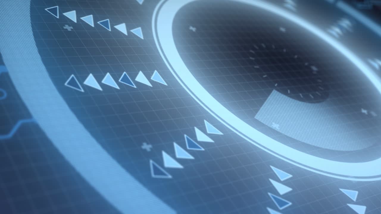 스 ⁇  스캐닝과 프로세서 요소의 그리드 상의 애니메이션