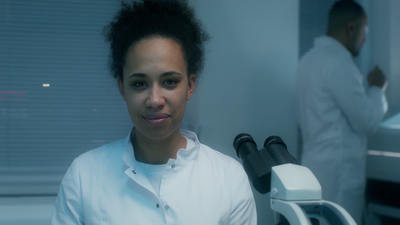 Female Scientist in a Laboratory