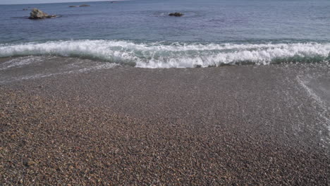 sea wave on a rocky beach in south korea (shoot info: cin2, 1080p,  59.94fps)