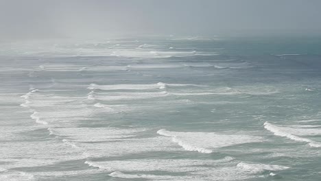 storm surf in the bay