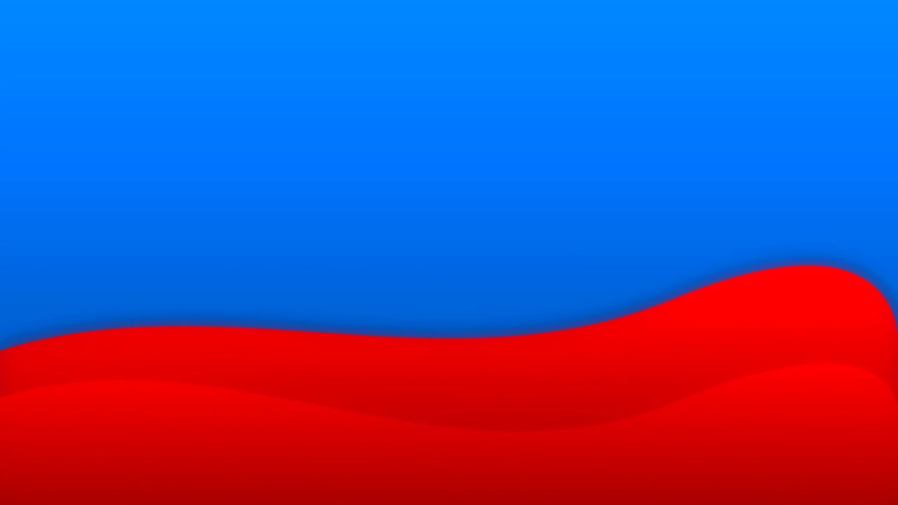Fondo de movimiento abstracto con capas onduladas rojas y azules