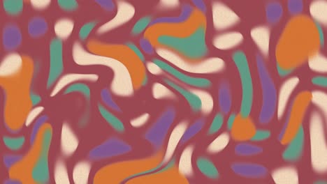 los remolinos coloridos son un fondo de mosaico.