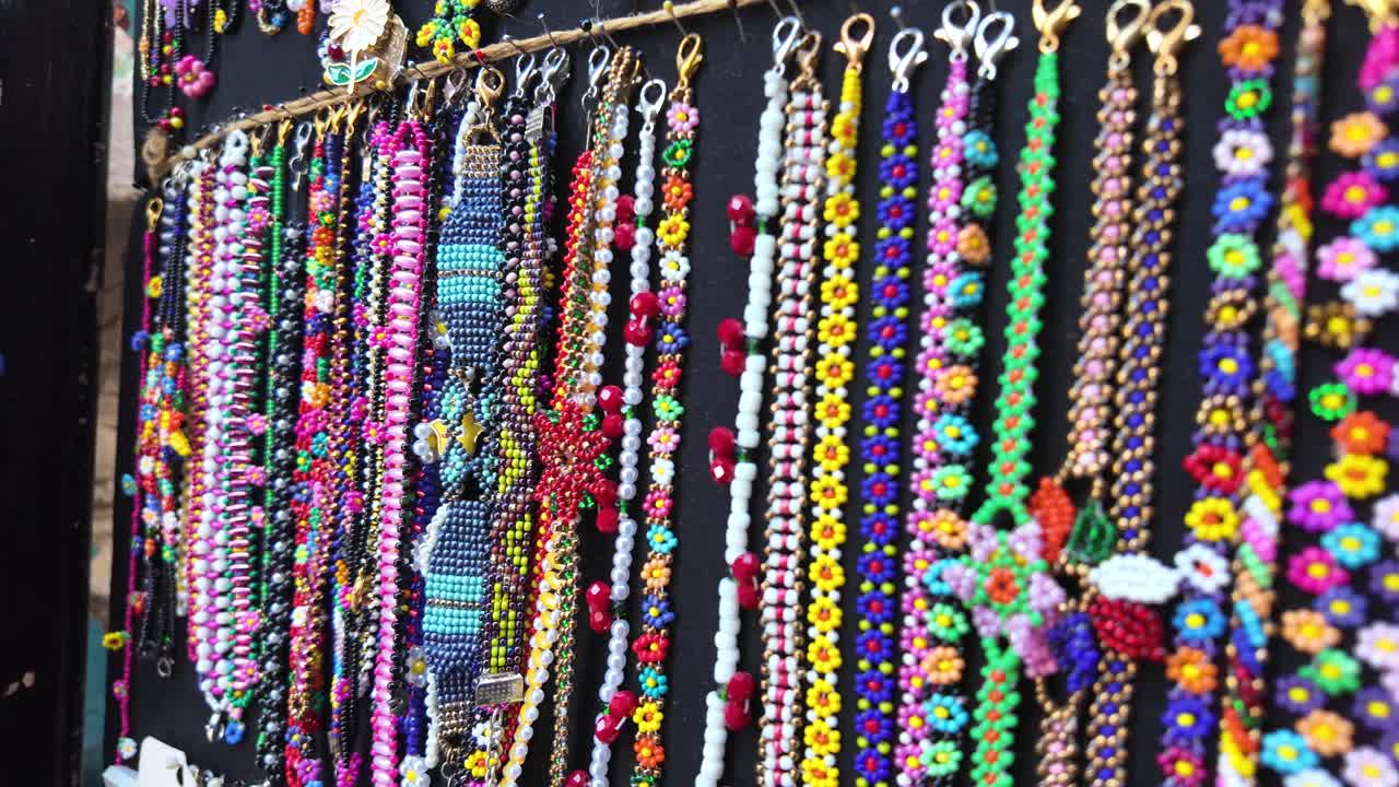 Colorful Beaded Bracelets and Jewelry Collection
