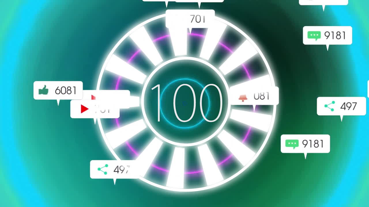 스핀링 스코프를 통해 텍스트 및 데이터 처리의 애니메이션