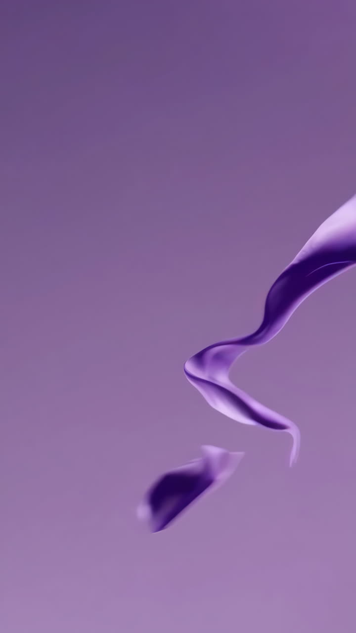 Purple Liquid Abstract Design
