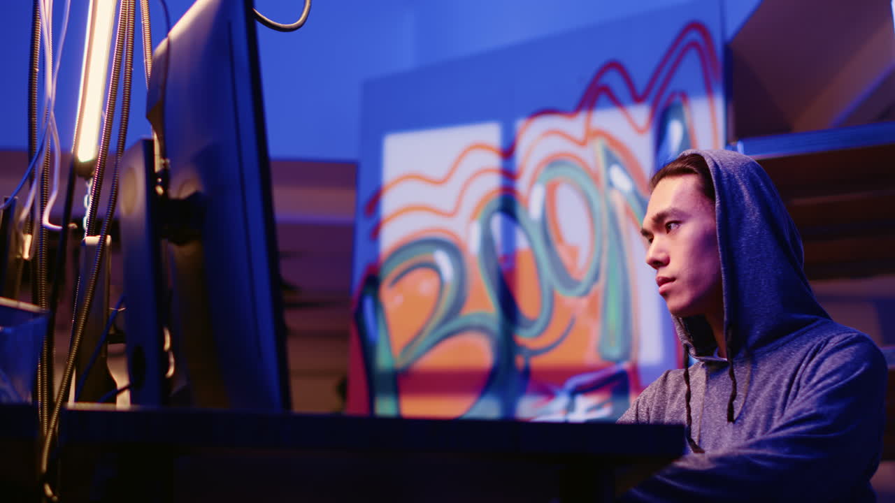 los hackers comienzan el día con café.