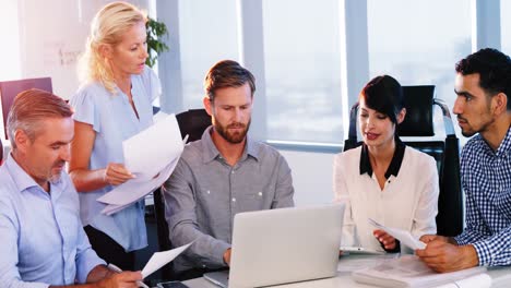 executives working together at the desk