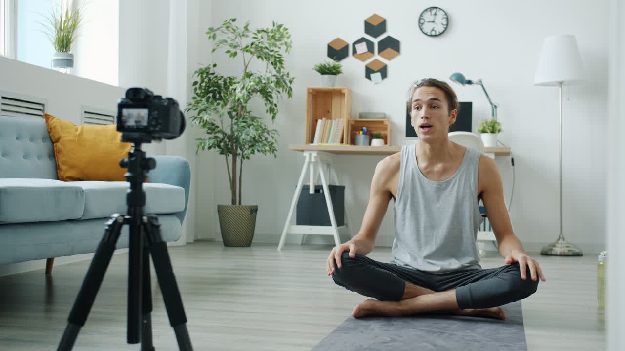 Online Yoga Session at Home