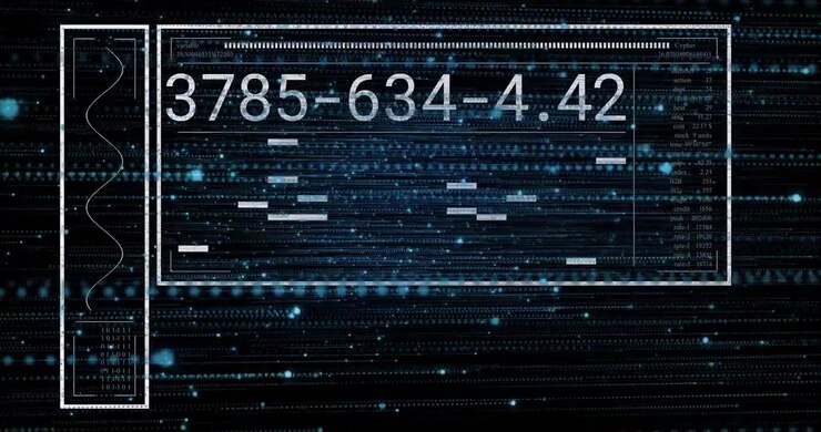 After one-second start, interface displaying numeric sequence, code shifting visualizing live data