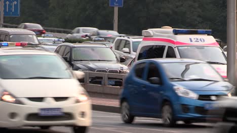 traffic in in beijing, china