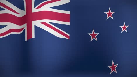 Animation-of-waving-flag-of-new-zealand