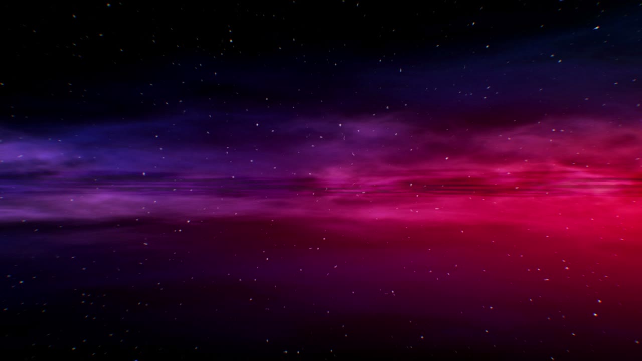 우주 성운 애니메이션