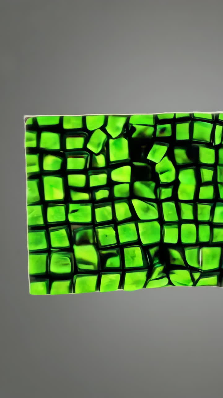 patrón geométrico verde abstracto