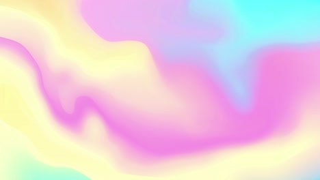 fluido abstracto gradientes líquidos de colores animación de bucle.