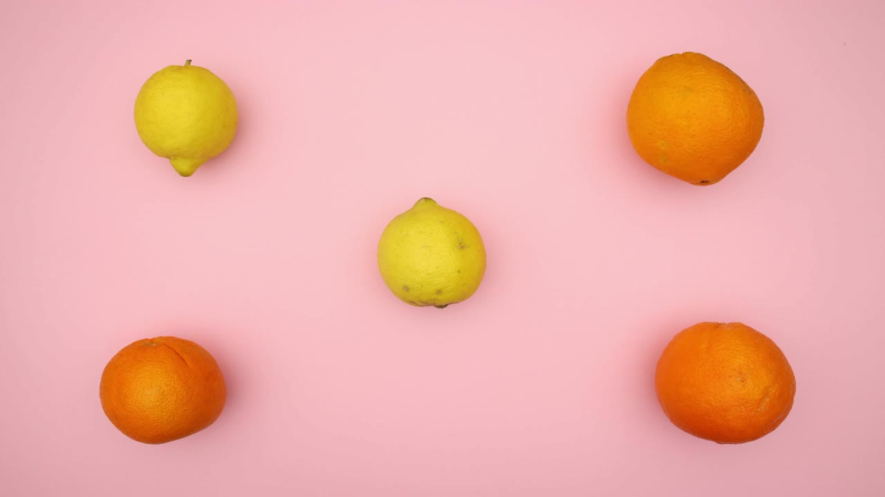 Arance e limoni - video in stop motion